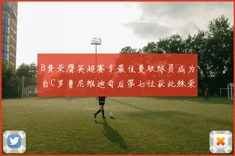 B费荣膺英超赛季最佳曼联球员成为自C罗鲁尼维迪奇后第七位获此殊荣者
